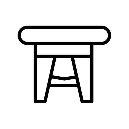 illustration vector and logo table gradient style. icon on white background. Icon sign from modern collection for mobile concept and web apps design. Nice design perfect.のイラスト素材