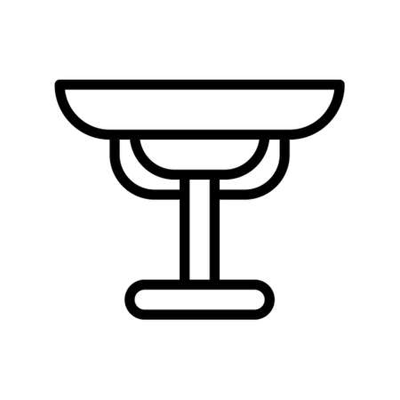 illustration vector and logo table gradient style. icon on white background. Icon sign from modern collection for mobile concept and web apps design. Nice design perfect.のイラスト素材