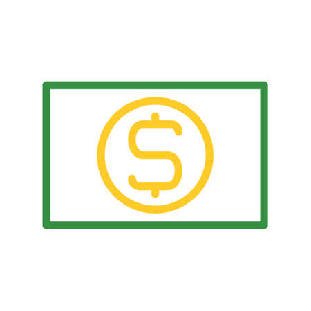 illustration vector and logo money outlines style. icon on white background. Icon sign from modern collection for mobile concept and web apps design. Nice design perfect.のイラスト素材