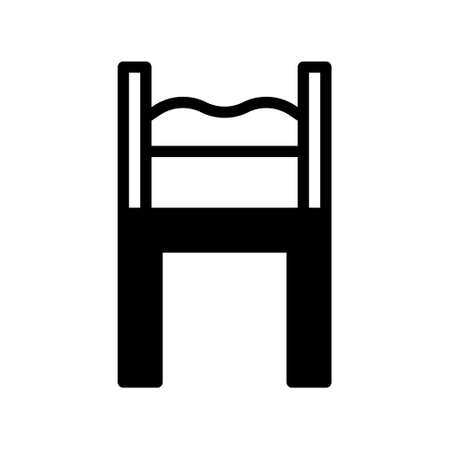 illustration vector and logo chair dualtone style. icon on white background. Icon sign from modern collection for mobile concept and web apps design. Nice design perfect.のイラスト素材