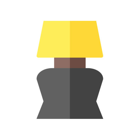 illustration vector and logo lamp flat style. icon on white background. Icon sign from modern collection for mobile concept and web apps design. Nice design perfect.のイラスト素材