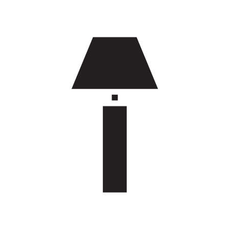 illustration vector and logo lamp solid style. icon on white background. Icon sign from modern collection for mobile concept and web apps design. Nice design perfect.のイラスト素材