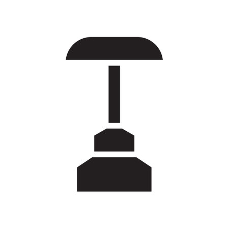 illustration vector and logo lamp solid style. icon on white background. Icon sign from modern collection for mobile concept and web apps design. Nice design perfect.のイラスト素材