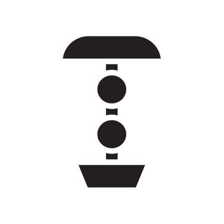 illustration vector and logo lamp solid style. icon on white background. Icon sign from modern collection for mobile concept and web apps design. Nice design perfect.のイラスト素材