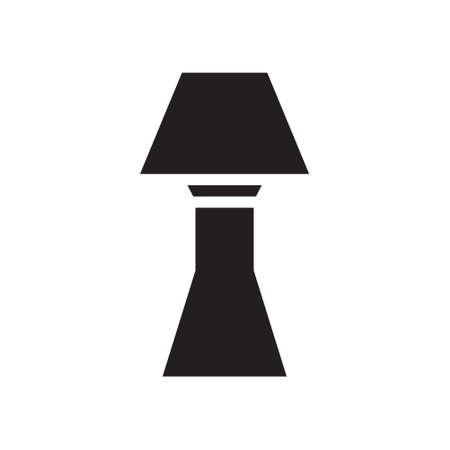 illustration vector and logo lamp solid style. icon on white background. Icon sign from modern collection for mobile concept and web apps design. Nice design perfect.のイラスト素材
