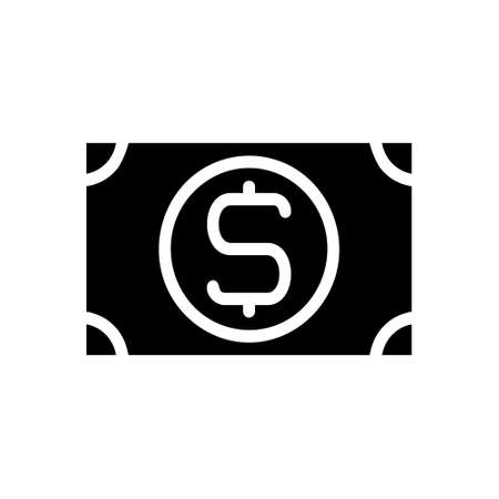 illustration vector and logo money solid style. icon on white background. Icon sign from modern collection for mobile concept and web apps design. Nice design perfect.のイラスト素材