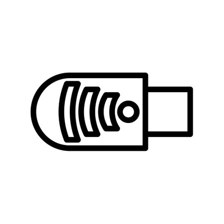 illustration vector and logo wifi outlines style. icon on white background. Icon sign from modern collection for mobile concept and web apps design. Nice design perfect.のイラスト素材
