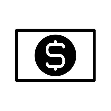 illustration vector and logo money dualtone style. icon on white background. Icon sign from modern collection for mobile concept and web apps design. Nice design perfect.のイラスト素材
