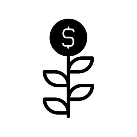illustration vector and logo money dualtone style. icon on white background. Icon sign from modern collection for mobile concept and web apps design. Nice design perfect.のイラスト素材