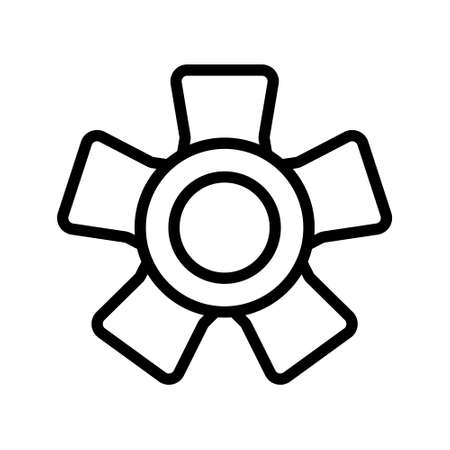 illustration vector and flower decoration outlines style. icon on white background. Icon sign from modern collection for mobile concept and web apps design. Nice design perfect.のイラスト素材