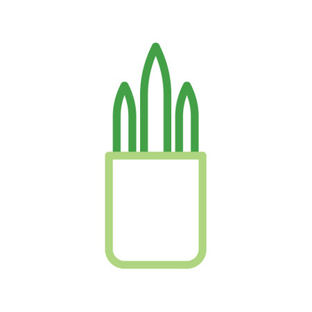 illustration vector and logo plant multicolor style. icon on white background. Icon sign from modern collection for mobile concept and web apps design. Nice design perfect.のイラスト素材