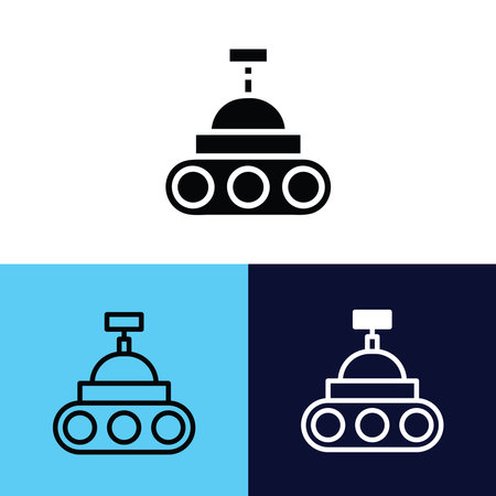 illustration vector and logo Ufo Alien. sign from modern collection for mobile concept and web apps design. Nice design perfect.のイラスト素材