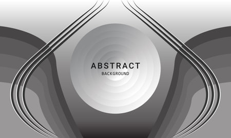 Grey color background for social media design ripples pattern vector illustration.のイラスト素材