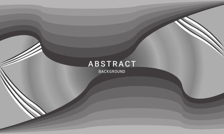 Grey color background for social media design ripples pattern vector illustration.の写真素材
