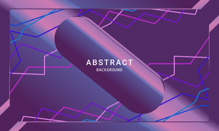 Purple gradient color background for social media design ripples pattern vector illustration.のイラスト素材