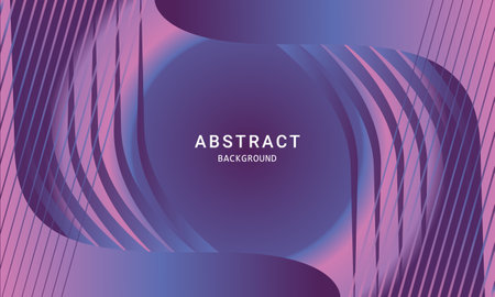 Purple gradient color background for social media design ripples pattern vector illustration.の写真素材