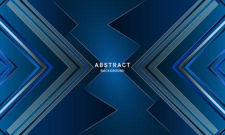 Blue gradient color background for social media design ripples pattern vector illustration.の写真素材