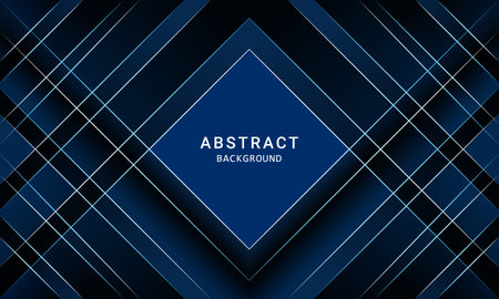 Blue gradient color background for social media design ripples pattern vector illustration.のイラスト素材