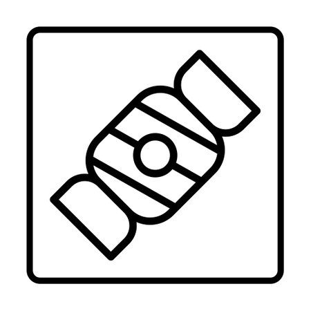 Candy Icon. Social media sign icons. Vector illustration isolated for graphic, web design and apps.のイラスト素材
