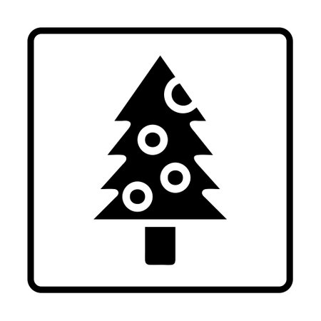 Tree solid Icon. Social media sign icons. Vector illustration isolated for graphic, web design, apps and websitesのイラスト素材