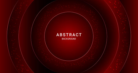 Red black color abstract background for social media design ripples pattern vector illustration.のイラスト素材