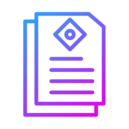paper gradient illustration vector and logo new year icon perfect. Icon sign from modern collection for mobile concept and web. Nice design perfect.のイラスト素材