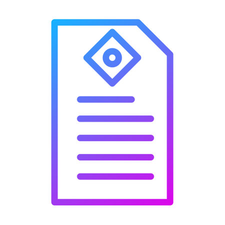 paper gradient illustration vector and logo new year icon perfect. Icon sign from modern collection for mobile concept and web. Nice design perfect.のイラスト素材