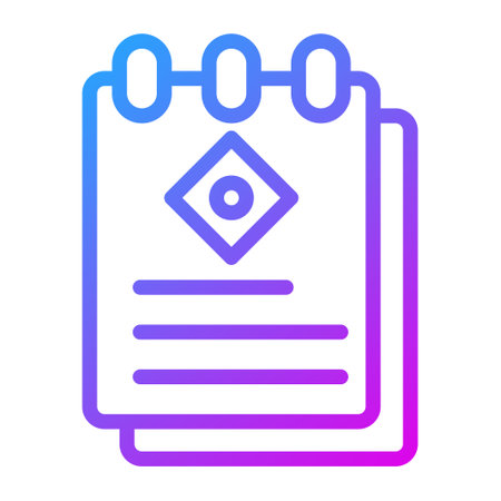 paper gradient illustration vector and logo new year icon perfect. Icon sign from modern collection for mobile concept and web. Nice design perfect.のイラスト素材