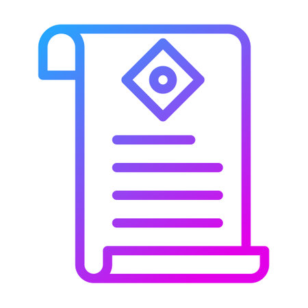 paper gradient illustration vector and logo new year icon perfect. Icon sign from modern collection for mobile concept and web. Nice design perfect.のイラスト素材