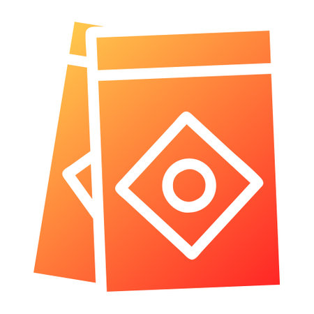 paper gradient solid illustration vector and logo new year icon perfect. Icon sign from modern collection for web. Nice design perfect.のイラスト素材