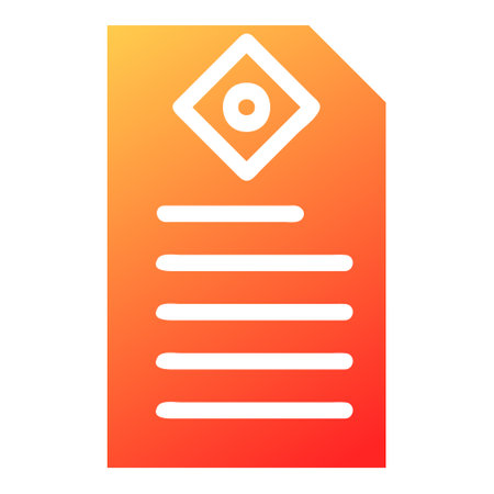 paper gradient solid illustration vector and logo new year icon perfect. Icon sign from modern collection for web. Nice design perfect.のイラスト素材