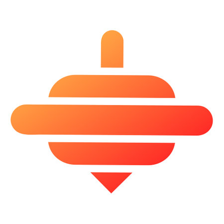 spinning gradient solid illustration vector and logo new year icon perfect. Icon sign from modern collection for web. Nice design perfect.のイラスト素材