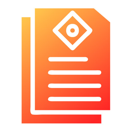 paper gradient solid illustration vector and logo new year icon perfect. Icon sign from modern collection for web. Nice design perfect.のイラスト素材