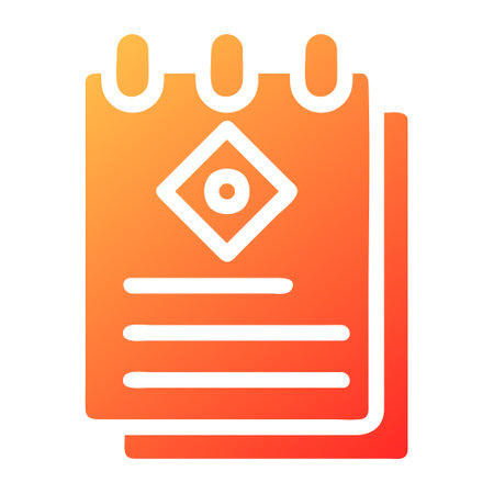 paper gradient solid illustration vector and logo new year icon perfect. Icon sign from modern collection for web. Nice design perfect.のイラスト素材