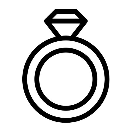 ring outline valentine illustration vector and logo new year icon perfect. Icon sign from modern collection for web. Nice design perfect.のイラスト素材