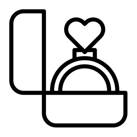 ring outline valentine illustration vector and logo new year icon perfect. Icon sign from modern collection for web. Nice design perfect.のイラスト素材
