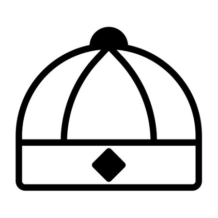 hat dualtone illustration vector and logo new year icon perfect. Icon sign from modern collection for web. Nice design perfect.のイラスト素材