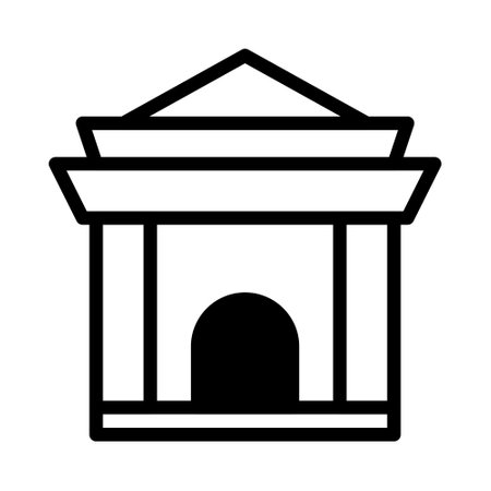 building dualtone illustration vector and logo new year icon perfect. Icon sign from modern collection for web. Nice design perfect.のイラスト素材