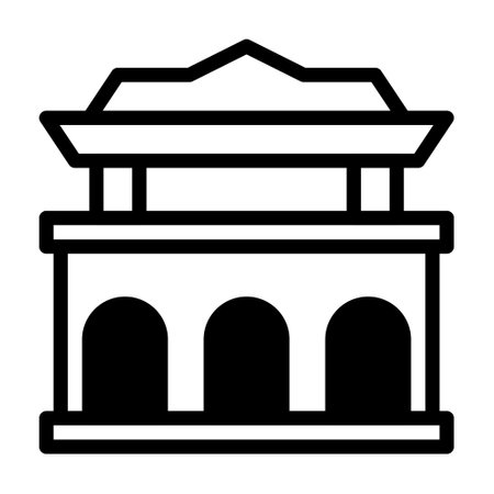 building dualtone illustration vector and logo new year icon perfect. Icon sign from modern collection for web. Nice design perfect.のイラスト素材