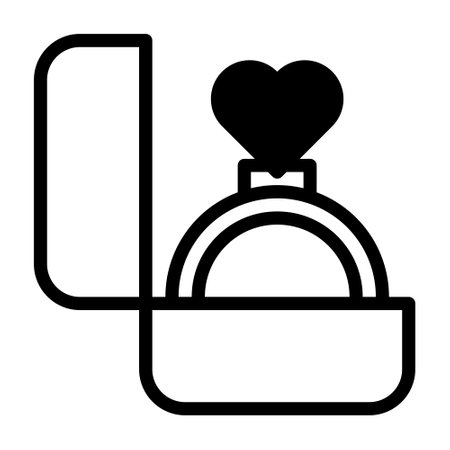 ring dualtone black valentine illustration vector and logo new year icon perfect. Icon sign from modern collection for web. Nice design perfect.のイラスト素材