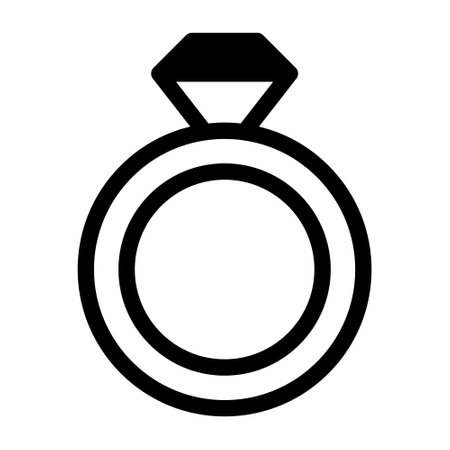 ring dualtone black valentine illustration vector and logo new year icon perfect. Icon sign from modern collection for web. Nice design perfect.のイラスト素材