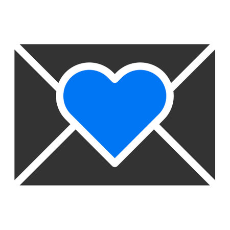 massage solid blue grey valentine illustration vector and logo new year icon perfect. Icon sign from modern collection for web. Nice design perfect.のイラスト素材