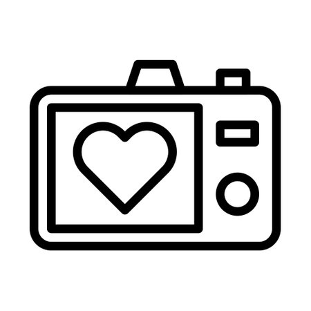 picture valentine icon outline style illustration vector and logo. Icon sign from modern collection for web. Nice design perfect.のイラスト素材