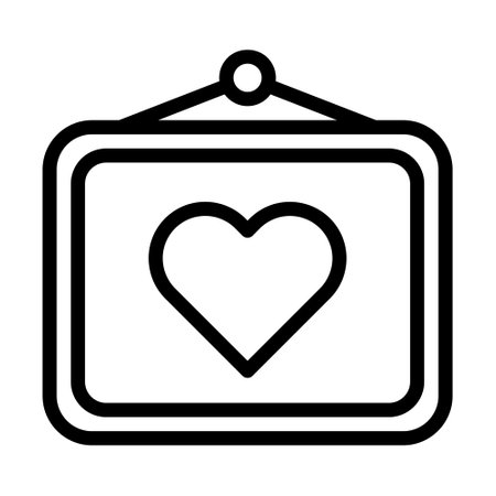 picture valentine icon outline style illustration vector and logo. Icon sign from modern collection for web. Nice design perfect.のイラスト素材