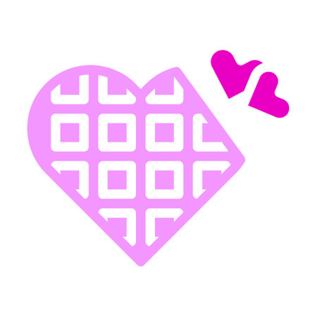 valentine icon solid pink style illustration vector and logo. Icon sign from modern collection for web. Nice design perfect.のイラスト素材