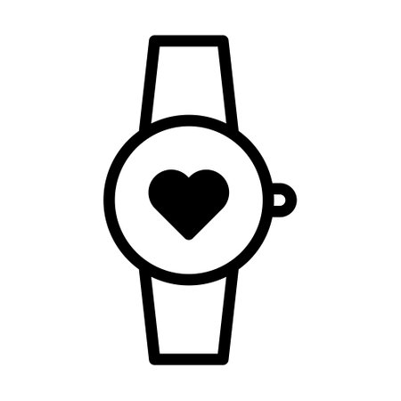 clock dualtone black valentine illustration vector year icon perfect. Icon sign from modern collection for web. Nice design perfect.のイラスト素材