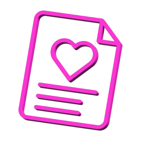 Card paper 3D symbol valentine isolated on white background Photo illustration element sign from modern collection 3D style nice design perfectの写真素材