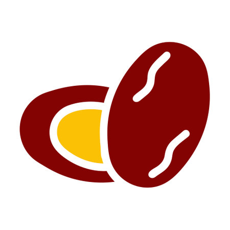 kurma icon duotone red yellow style ramadan illustration vector element and symbol perfect. Icon...