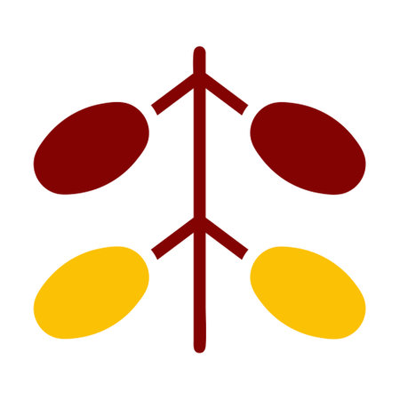kurma icon duotone red yellow style ramadan illustration vector element and symbol perfect. Icon sign from modern collection for web.のイラスト素材