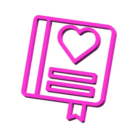 Card massage 3D symbol valentine isolated on white background Photo illustration element sign from modern collection 3D style nice design perfectの写真素材